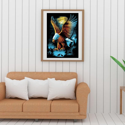Eagle - Full Round Drill Diamond Painting 30*40CM