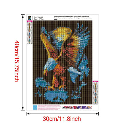 Eagle - Full Round Drill Diamond Painting 30*40CM