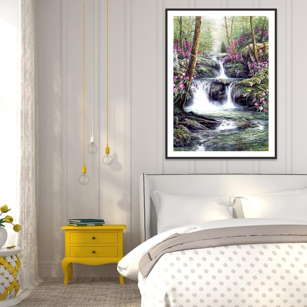 Landscape - Full Round Drill Diamond Painting 30*40CM