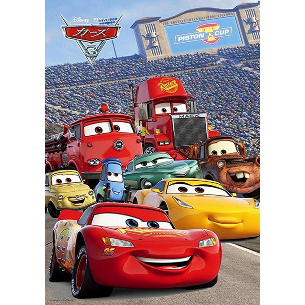 Cars - Full Round Drill Diamond Painting 30*40CM