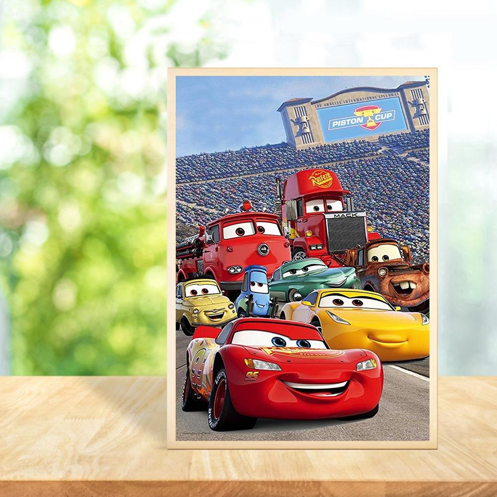 Cars - Full Round Drill Diamond Painting 30*40CM