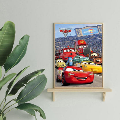 Cars - Full Round Drill Diamond Painting 30*40CM