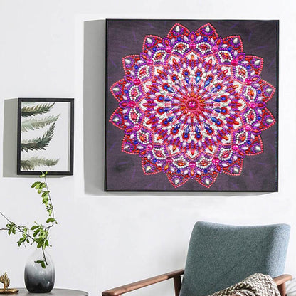 Datura - Special Shaped Drill Diamond Painting 30*30CM
