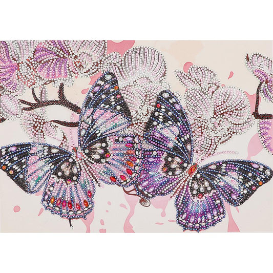 Butterfly - Special Shaped Drill Diamond Painting 40*30CM