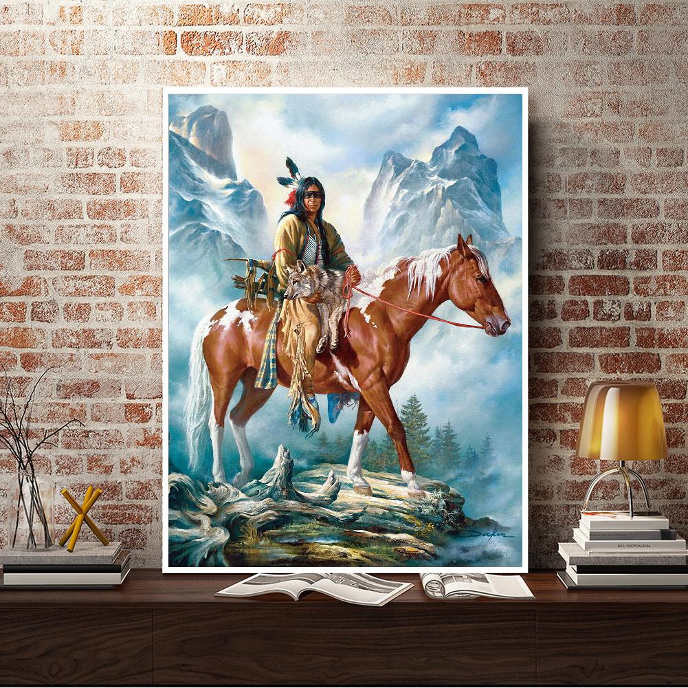 Indiana - Full Round Drill Diamond Painting 30*40CM