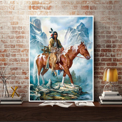 Indiana - Full Round Drill Diamond Painting 30*40CM