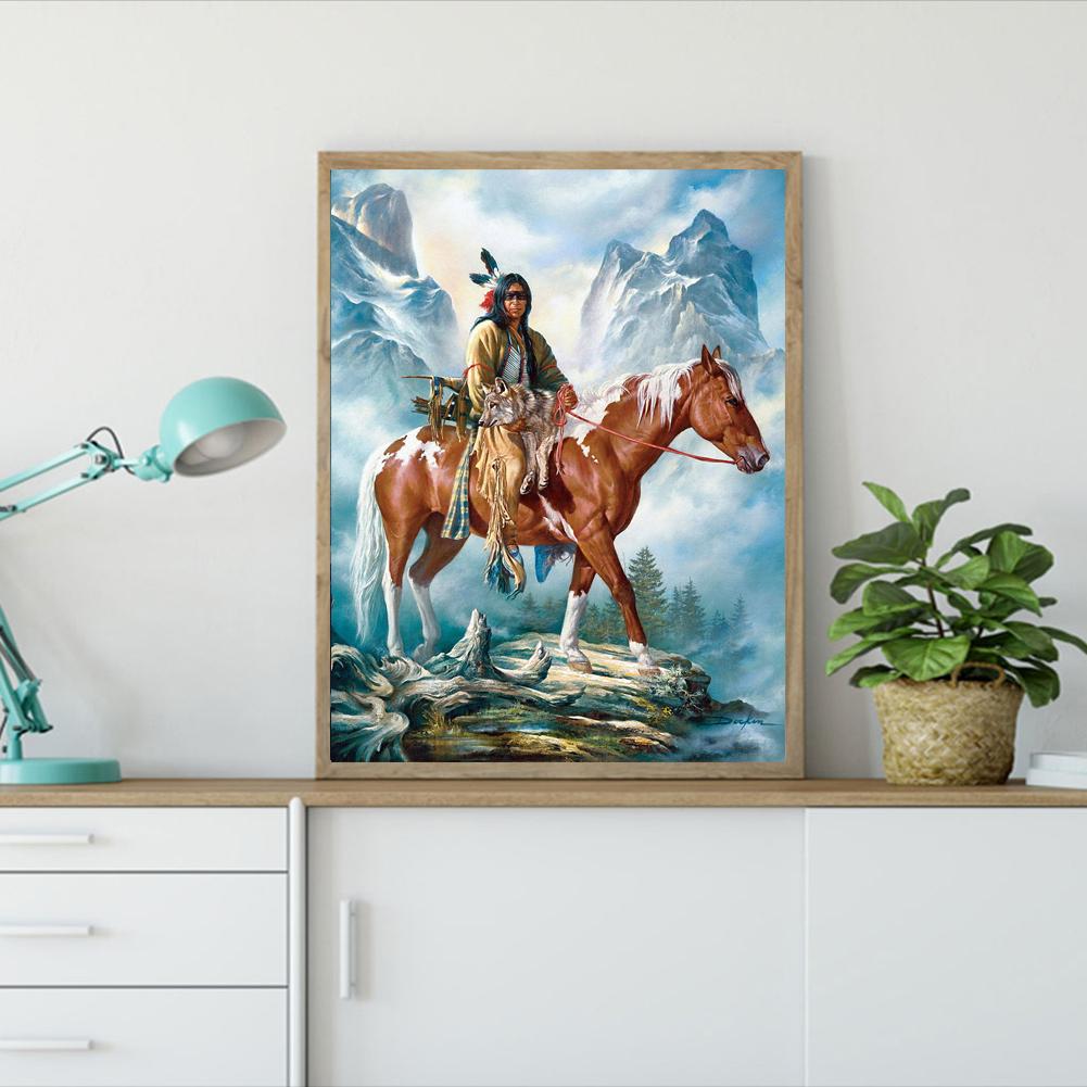 Indiana - Full Round Drill Diamond Painting 30*40CM