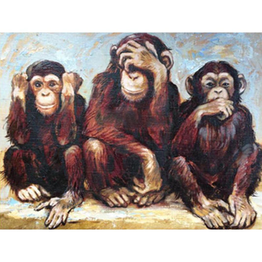 Animal - Full Round Drill Diamond Painting 40*30CM