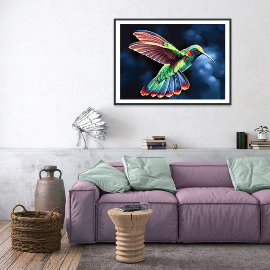 Bird - Full Round Drill Diamond Painting 30*40CM