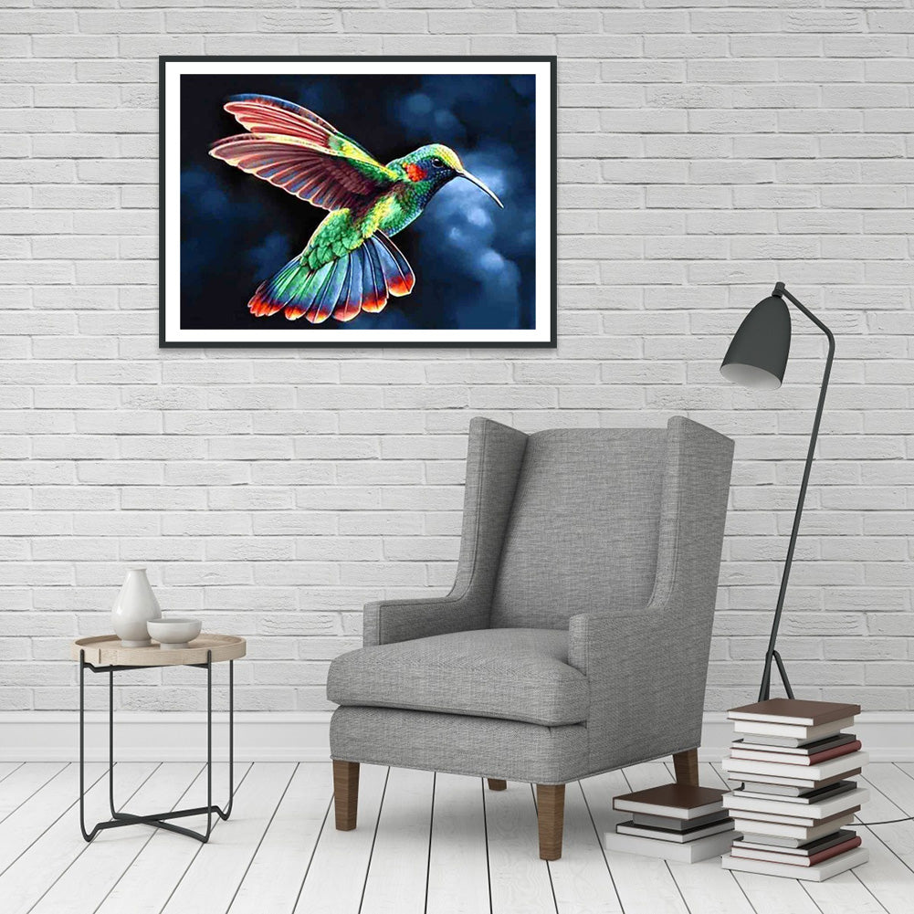 Bird - Full Round Drill Diamond Painting 30*40CM