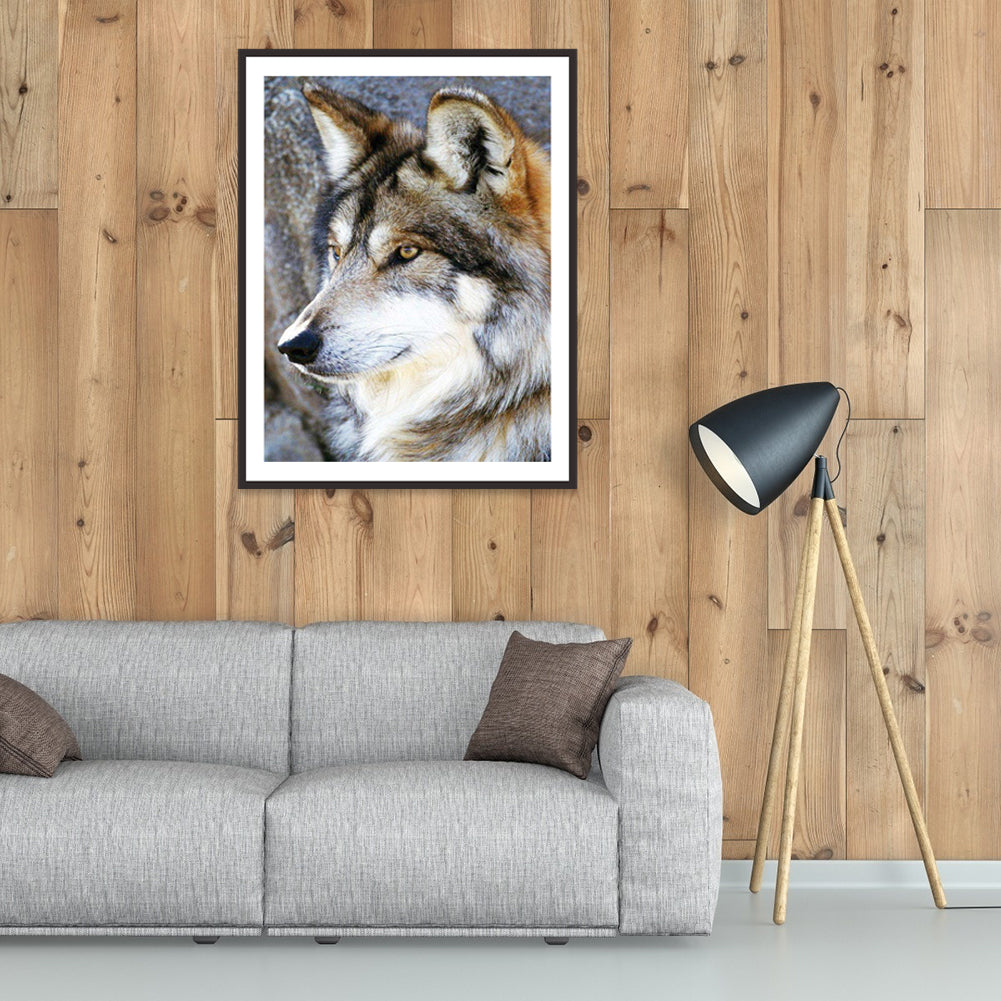 Wolf - Full Round Drill Diamond Painting 30*40CM