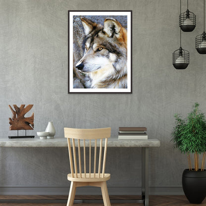 Wolf - Full Round Drill Diamond Painting 30*40CM