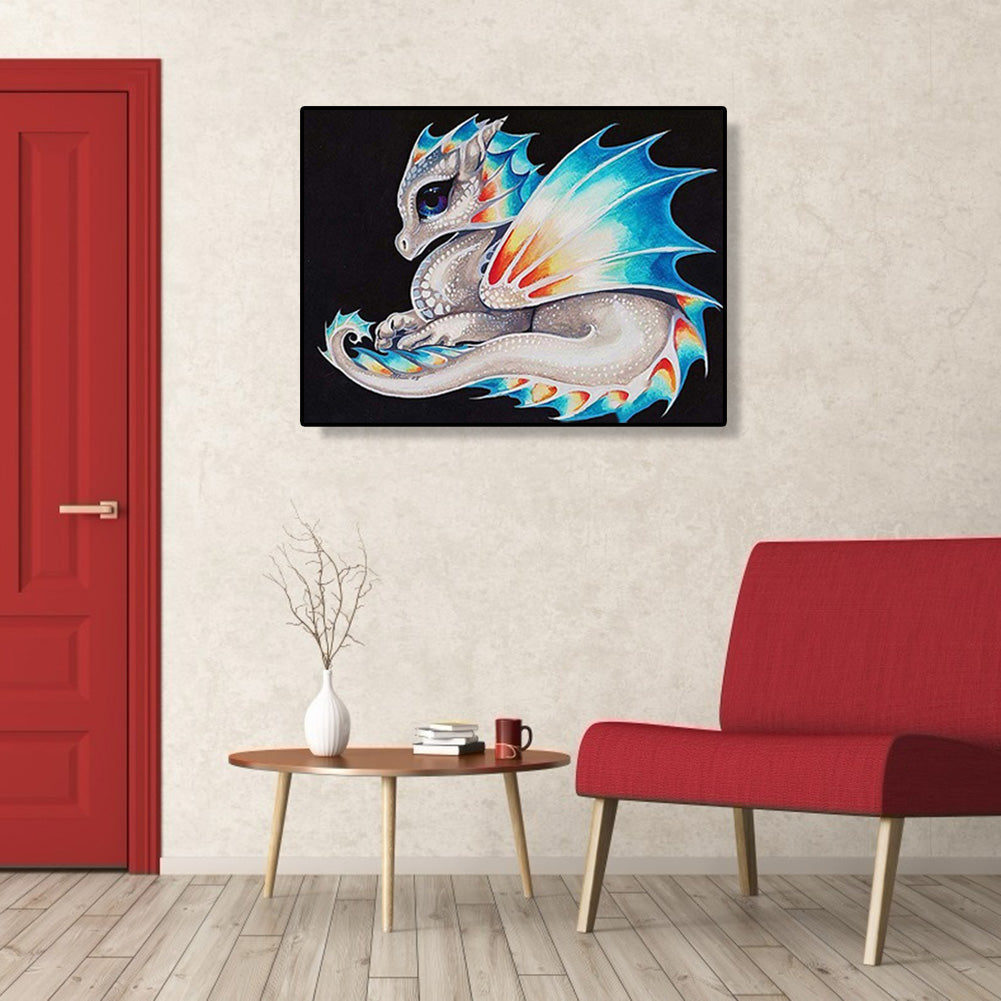 Dragon - Full Round Drill Diamond Painting 30*40CM