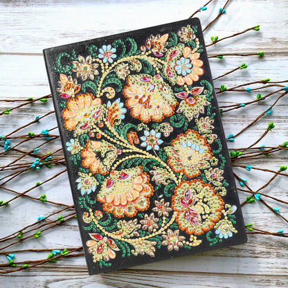 DIY Special Shaped Diamond Painting Butterfly 50 Pages A5 Painting Notebook