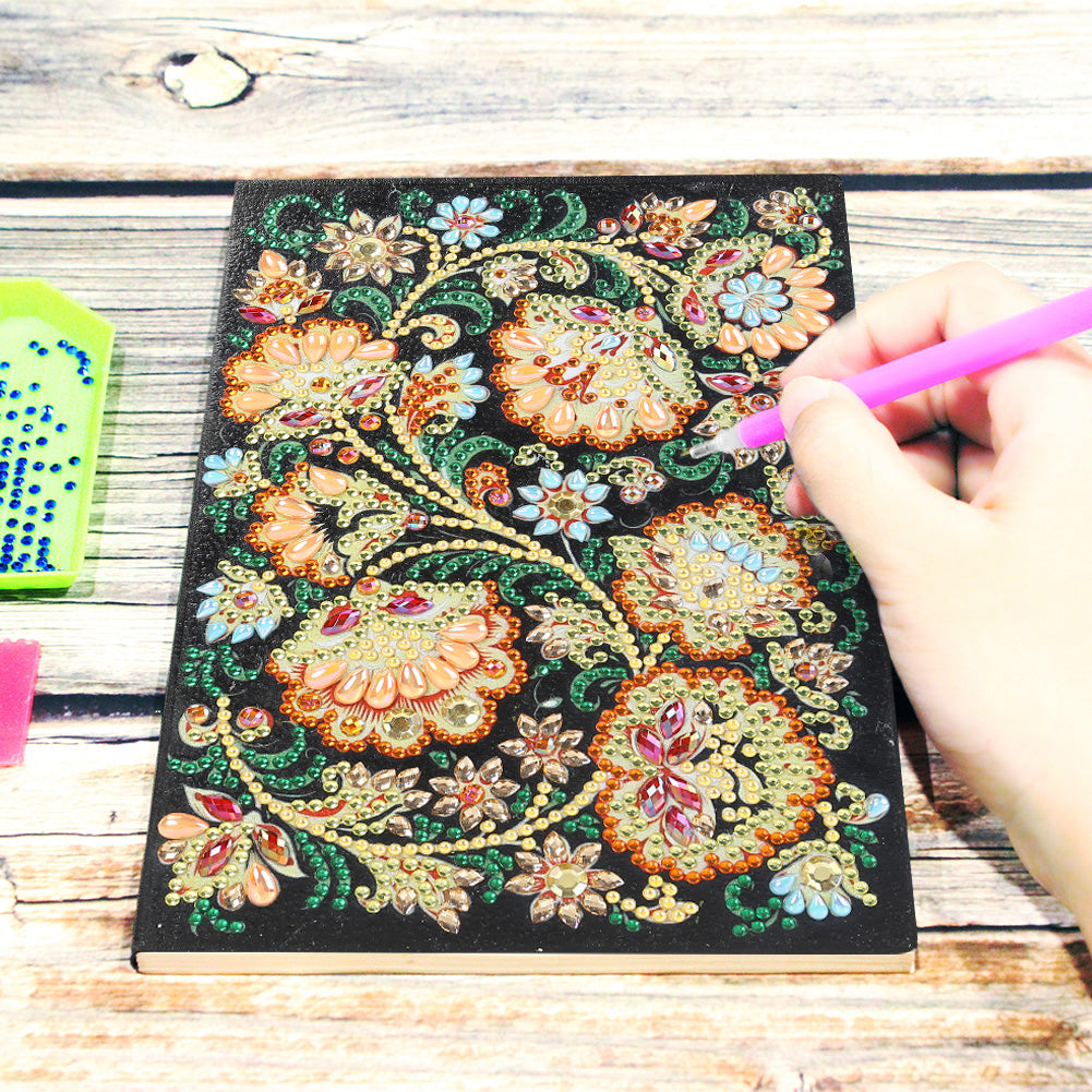 DIY Special Shaped Diamond Painting Butterfly 50 Pages A5 Painting Notebook
