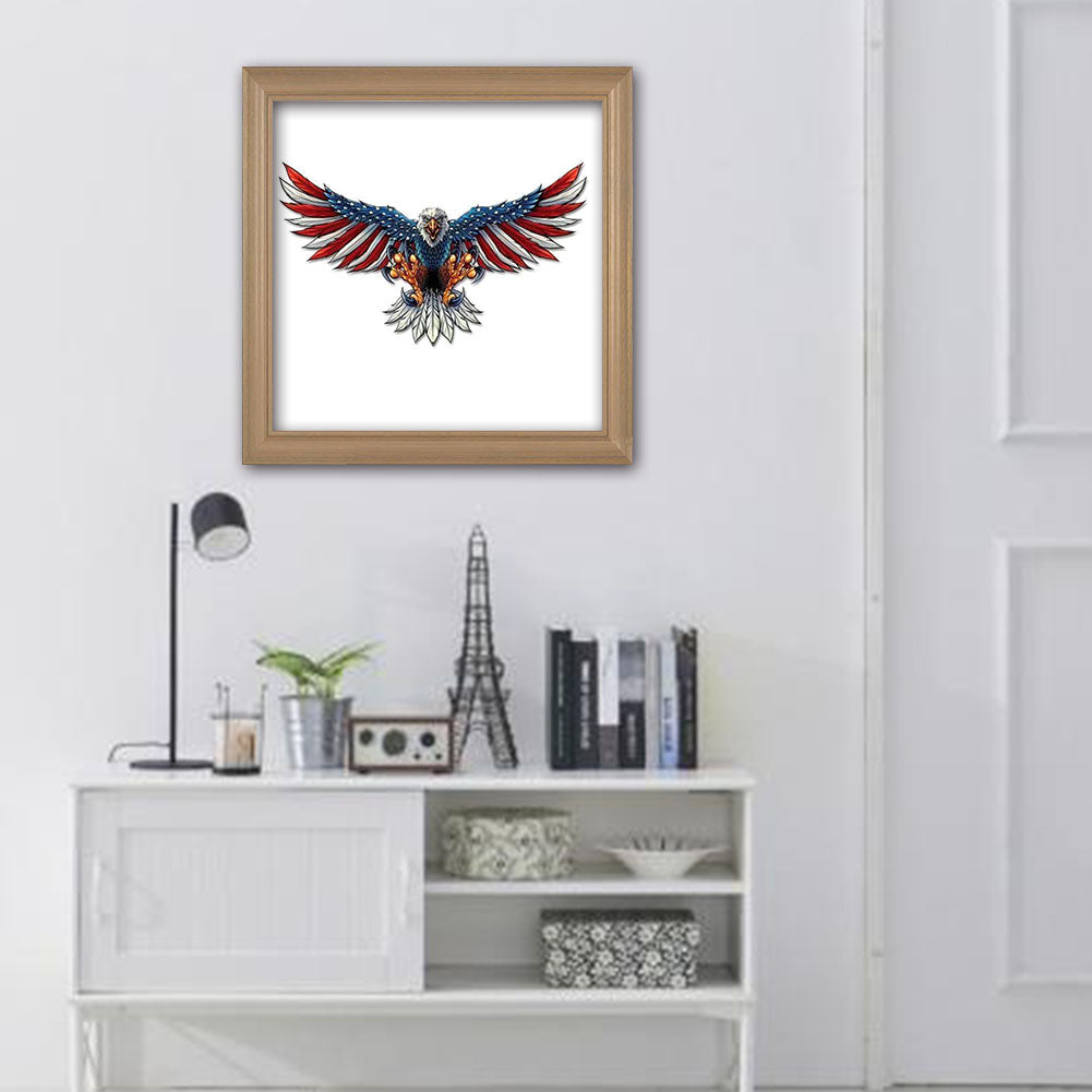 American Eagle - Full Round Drill Diamond Painting 30*30CM