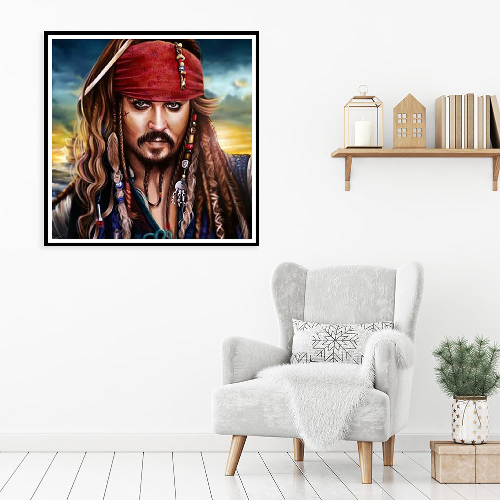 Pirate - Full Round Drill Diamond Painting 30*30CM