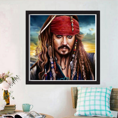 Pirate - Full Round Drill Diamond Painting 30*30CM