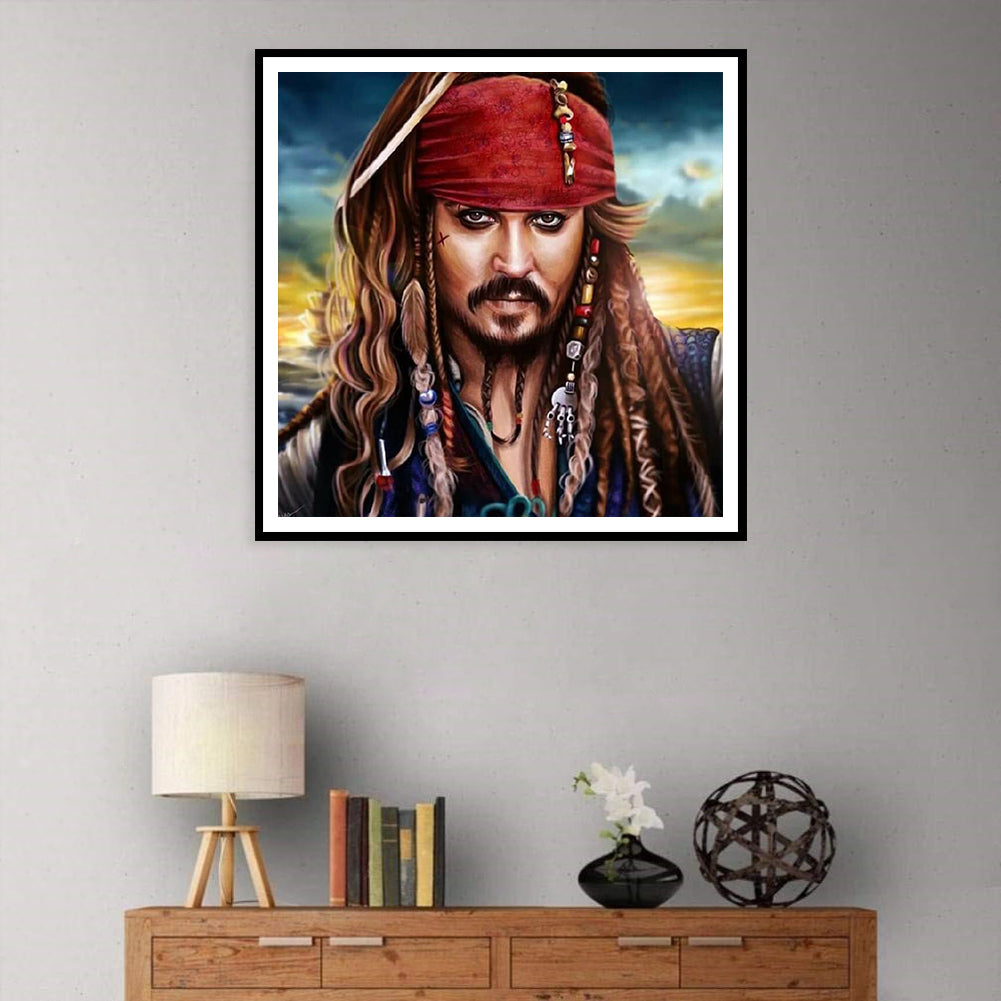 Pirate - Full Round Drill Diamond Painting 30*30CM