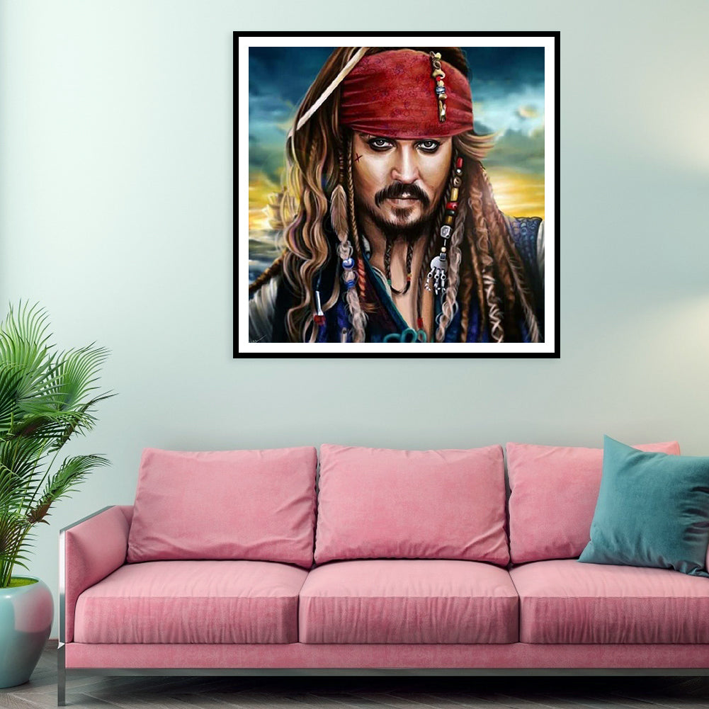Pirate - Full Round Drill Diamond Painting 30*30CM