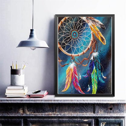 Dreamcatcher - Full Round Drill Diamond Painting 30*40CM