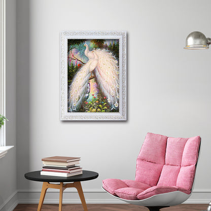 Peafowl - Full Round Drill Diamond Painting 30*40CM