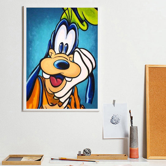 Mickey Mouse - Full Round Drill Diamond Painting 30*40CM