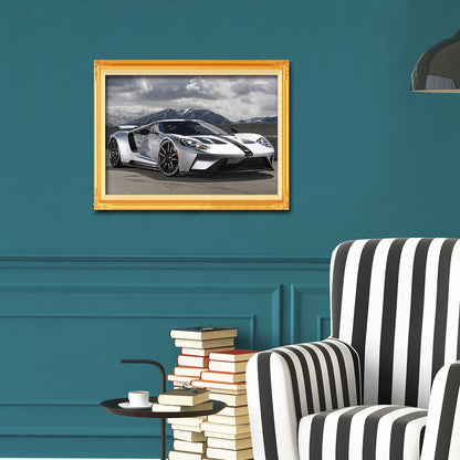Car - Full Round Drill Diamond Painting 40*30CM