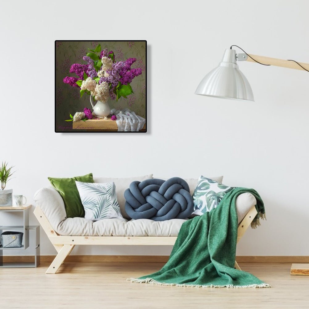 Flower Bouquet - Full Round Drill Diamond Painting 30*30CM
