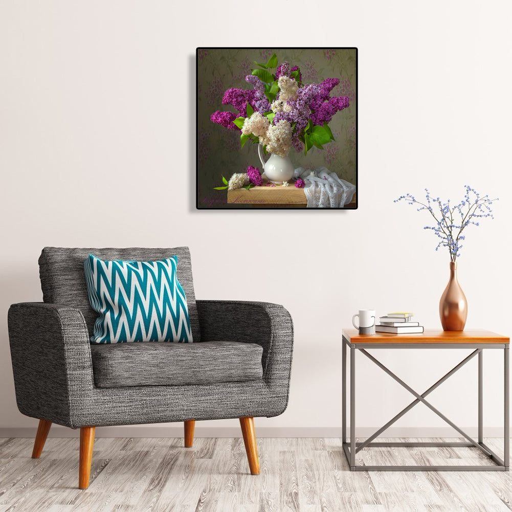 Flower Bouquet - Full Round Drill Diamond Painting 30*30CM