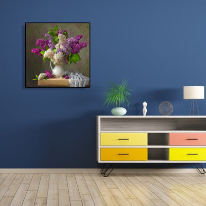 Flower Bouquet - Full Round Drill Diamond Painting 30*30CM