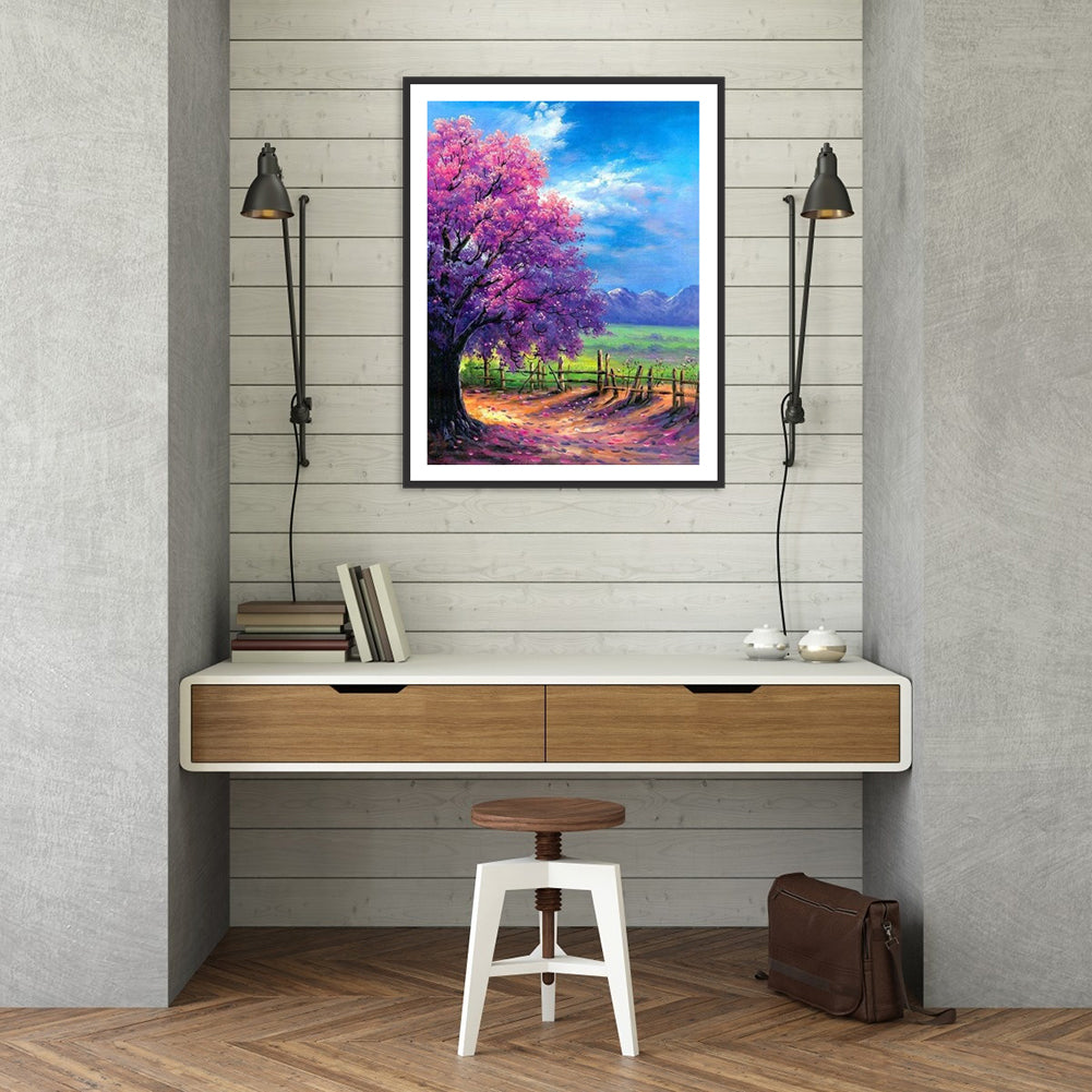 Wonderful Tree - Full Round Drill Diamond Painting 25*30CM