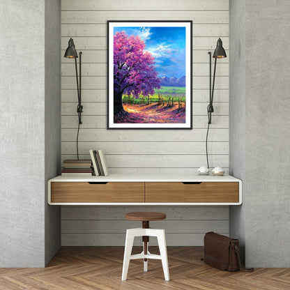 Wonderful Tree - Full Round Drill Diamond Painting 25*30CM