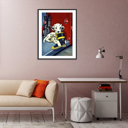 Dog - Full Round Drill Diamond Painting 30*40CM
