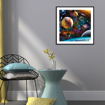 Universe - Full Round Drill Diamond Painting 30*30CM