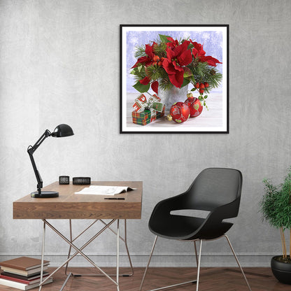 Flowers - Full Round Drill Diamond Painting 30*30CM