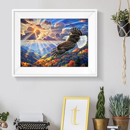 Eagle - Full Round Drill Diamond Painting 30*40CM