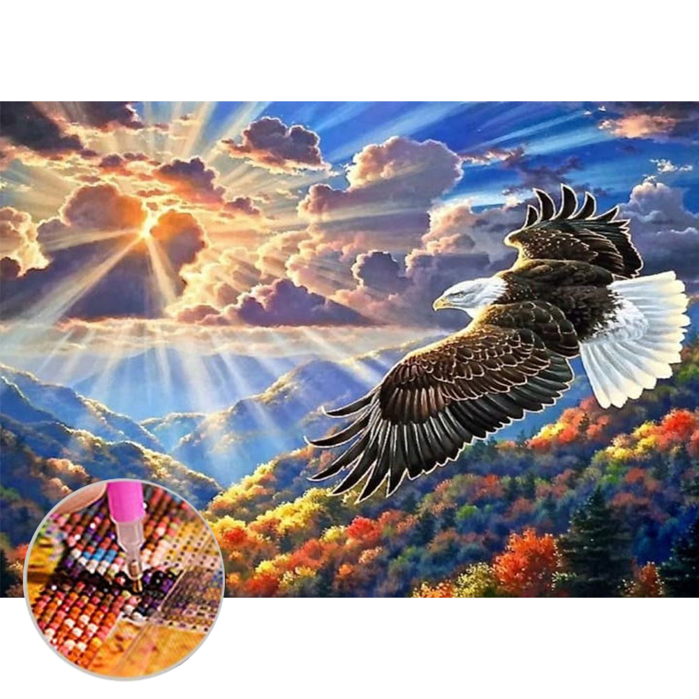 Eagle - Full Round Drill Diamond Painting 30*40CM