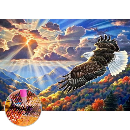 Eagle - Full Round Drill Diamond Painting 30*40CM