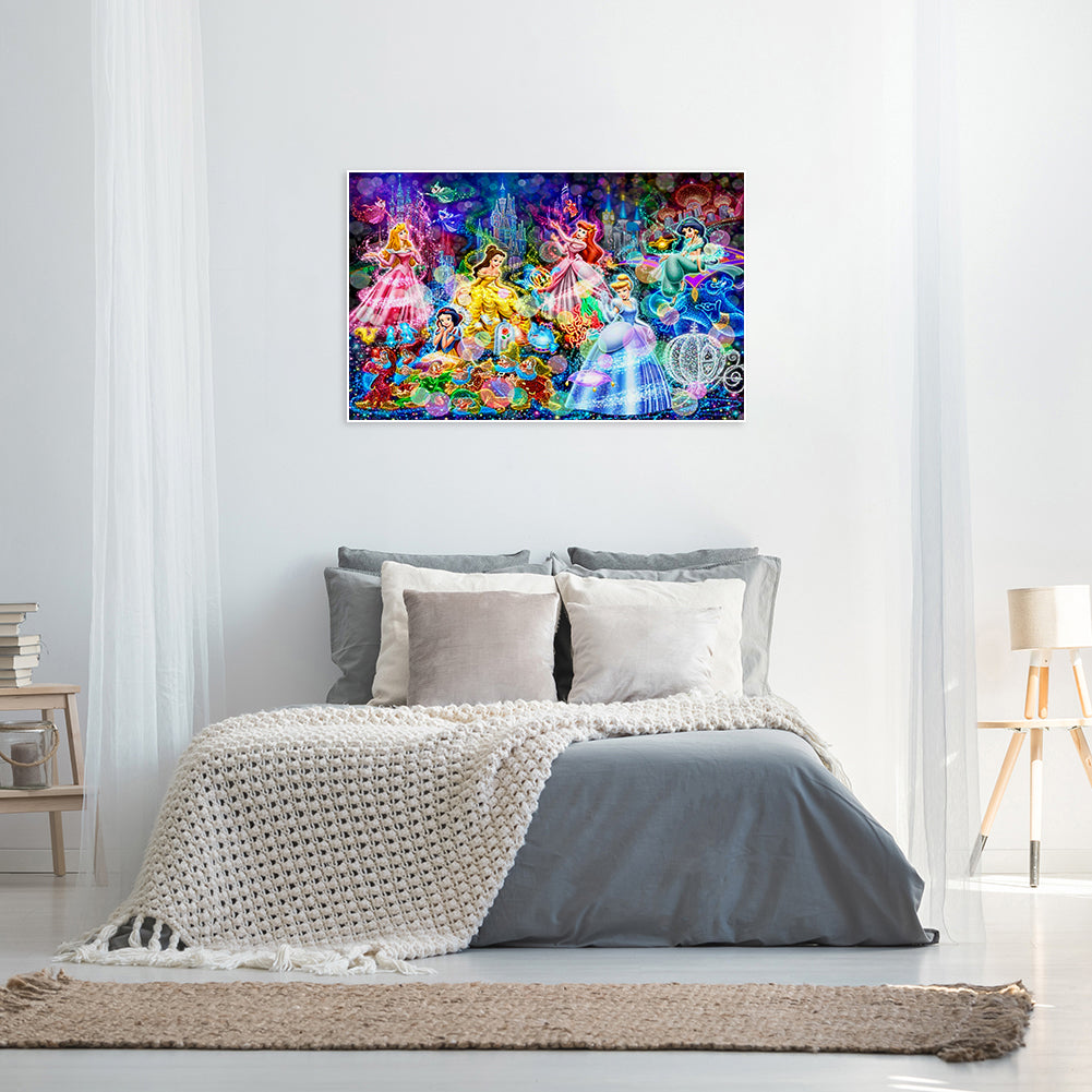 Cartoon Princess - Full Round Drill Diamond Painting 40*60CM