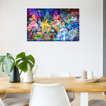 Cartoon Princess - Full Round Drill Diamond Painting 40*60CM