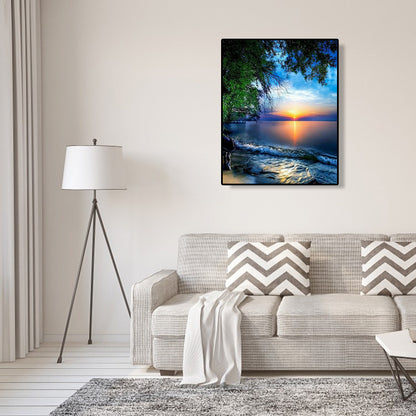 Sunrise - Full Round Drill Diamond Painting 30*40CM