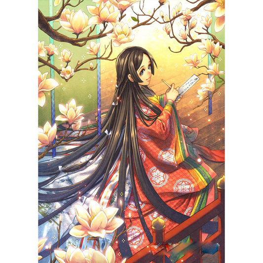 Women - Full Round Drill Diamond Painting 30*40CM