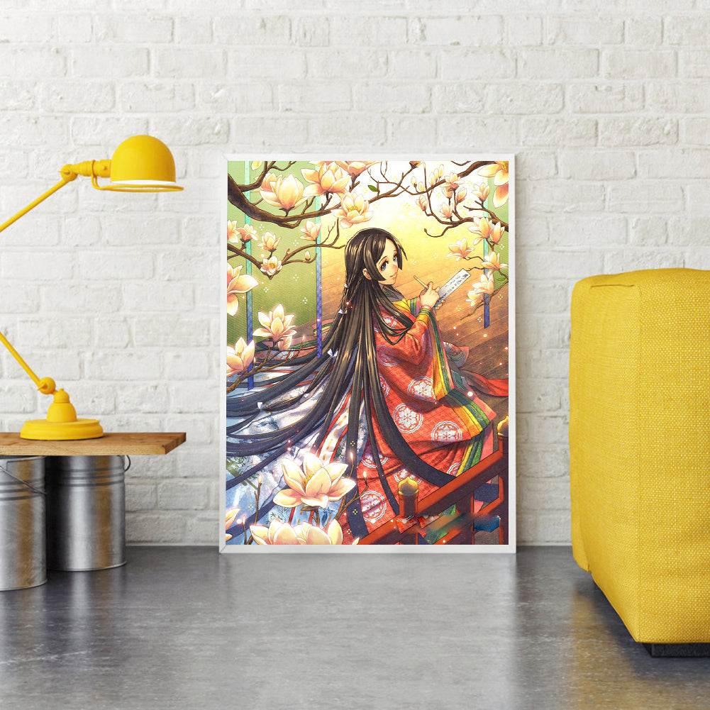 Women - Full Round Drill Diamond Painting 30*40CM