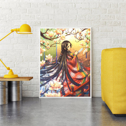 Women - Full Round Drill Diamond Painting 30*40CM