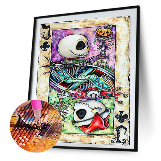 Nightmare Christmas - Full Round Drill Diamond Painting 30*40CM