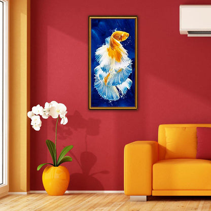 Fish - Full Round Drill Diamond Painting 45*85CM