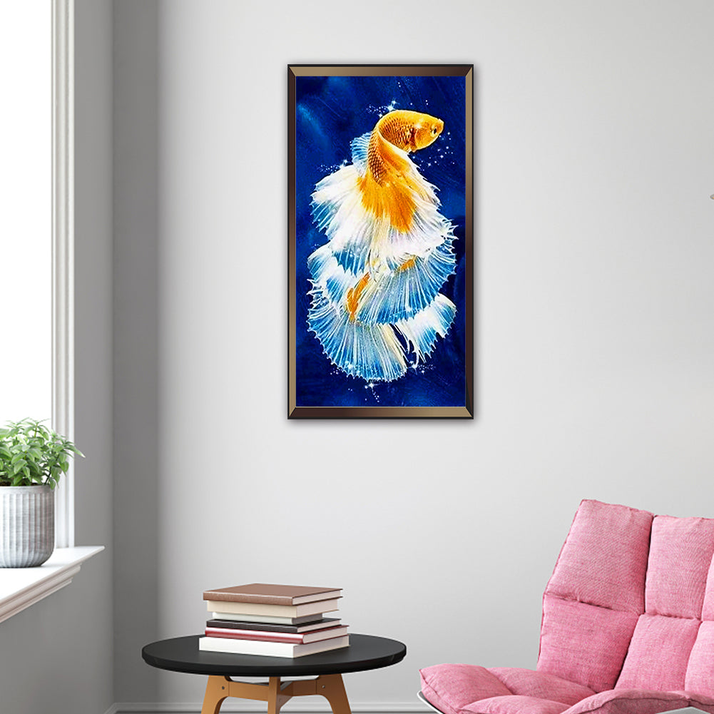 Fish - Full Round Drill Diamond Painting 45*85CM