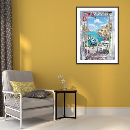 Scenery - Full Round Drill Diamond Painting 30*40CM