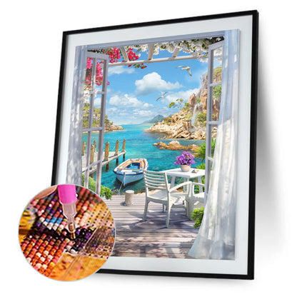 Scenery - Full Round Drill Diamond Painting 30*40CM